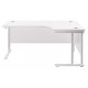 Olton Twin Cantilever Corner Office Desk